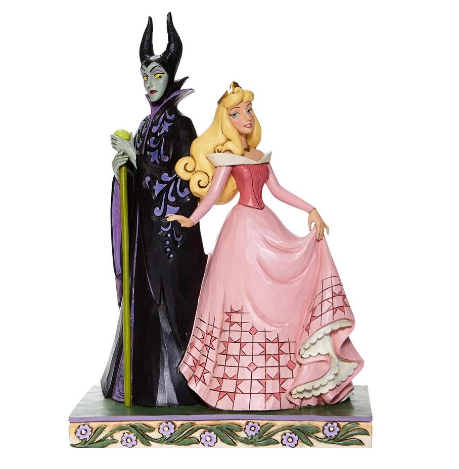 Enesco Disney Traditions Aurora & Maleficent Jim Shore Statue